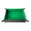 FanRoll Folding Dice Tray Velvet Green FanRoll