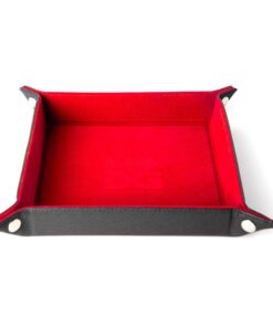 FanRoll Folding Dice Tray Velvet Red FanRoll