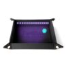 FanRoll Shadowlight Folding Blacklight Dice Tray Black FanRoll