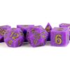 FanRoll Sharp Edge Silicone Dice Set Regal Ricochet (7) FanRoll