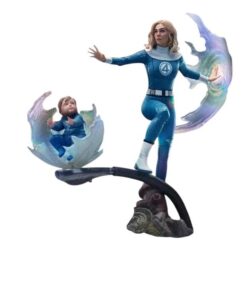 Fantastici 4 Primi Passi Donna Invisibile e Franklin 1/10 Statua Iron Studios