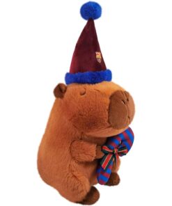 Fc Barcelona Capibara Teddy Santa Cappello 35cm Cyp Brands