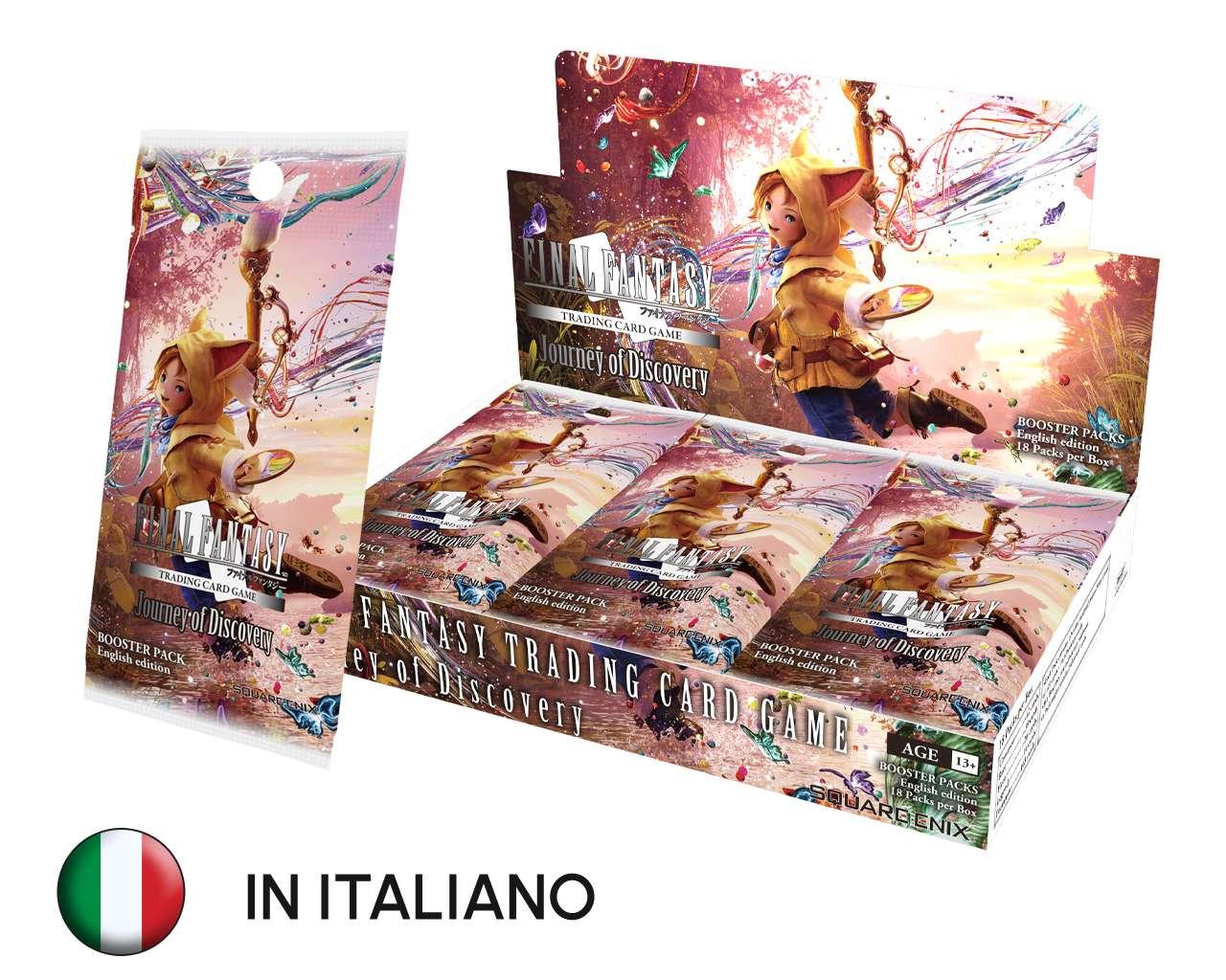 Final Fantasy Carte Gioco Journey Of Discovery Booster Box (ita) Square Enix