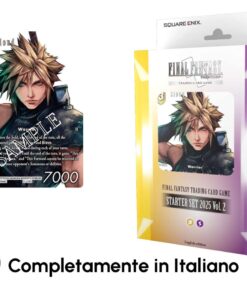 Final Fantasy Carte Gioco Starter Deck 2025 Vol. 2 Cloud (4) [ita] Square Enix