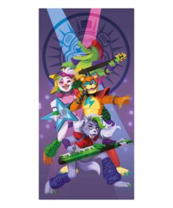 Five Nights At Freddy´s Asciugamano 140 X 70 Cm Halantex
