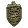 Five Nights At Freddy´s Replica Security Badge Antique Brass Edition FaNaTtik