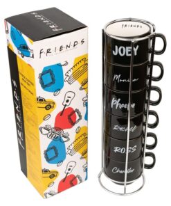 Friends Set Di 6 Mugs 150ml Erik