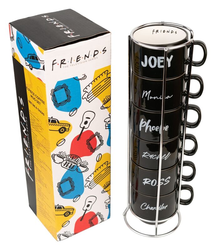 Friends Set Di 6 Mugs 150ml Erik