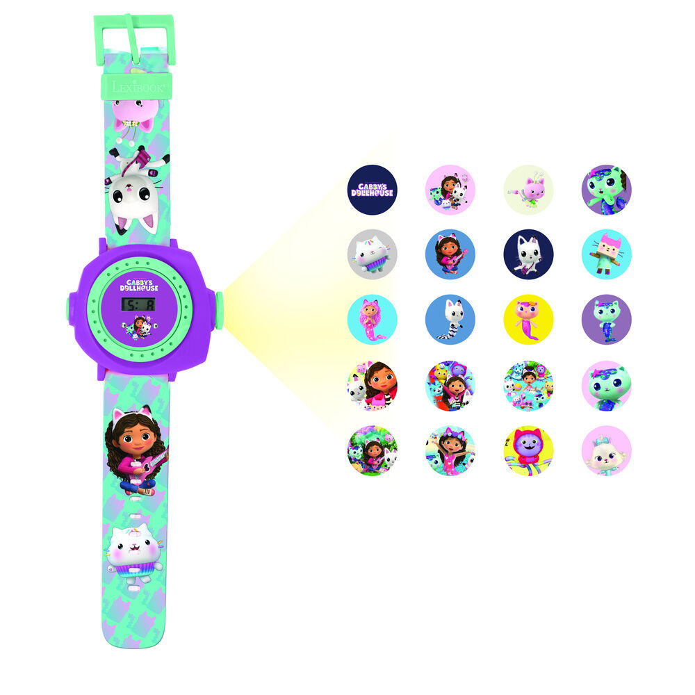 Gabbys Dollhouse Digital watch projections Lexibook