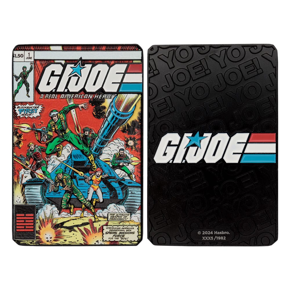 G.i. Joe Ingot A Real American Hero -1 Edizione Limitata Fanattik