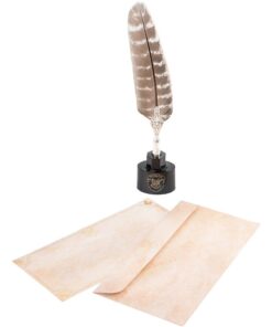 Harry Potter blister pen feather + cards Erik