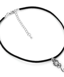 Harry Potter Collana Girocollo con Ciondolo Marchio Nero 40 cm The Carat Shop