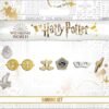 Harry Potter Orecchini 3-pack Giratempo/chocolate Frog/glasses & Fulminebolt (silver Plated) Carat Shop