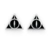 Harry Potter Orecchini Doni Della Morte Black (silver Plated) Carat Shop