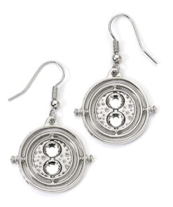 Harry Potter Orecchini Giratempo (silver Tone) The Carat Shop