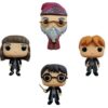 Harry Potter Pop! Movies Vinile Figura 4-pack W1 9 Cm Funko