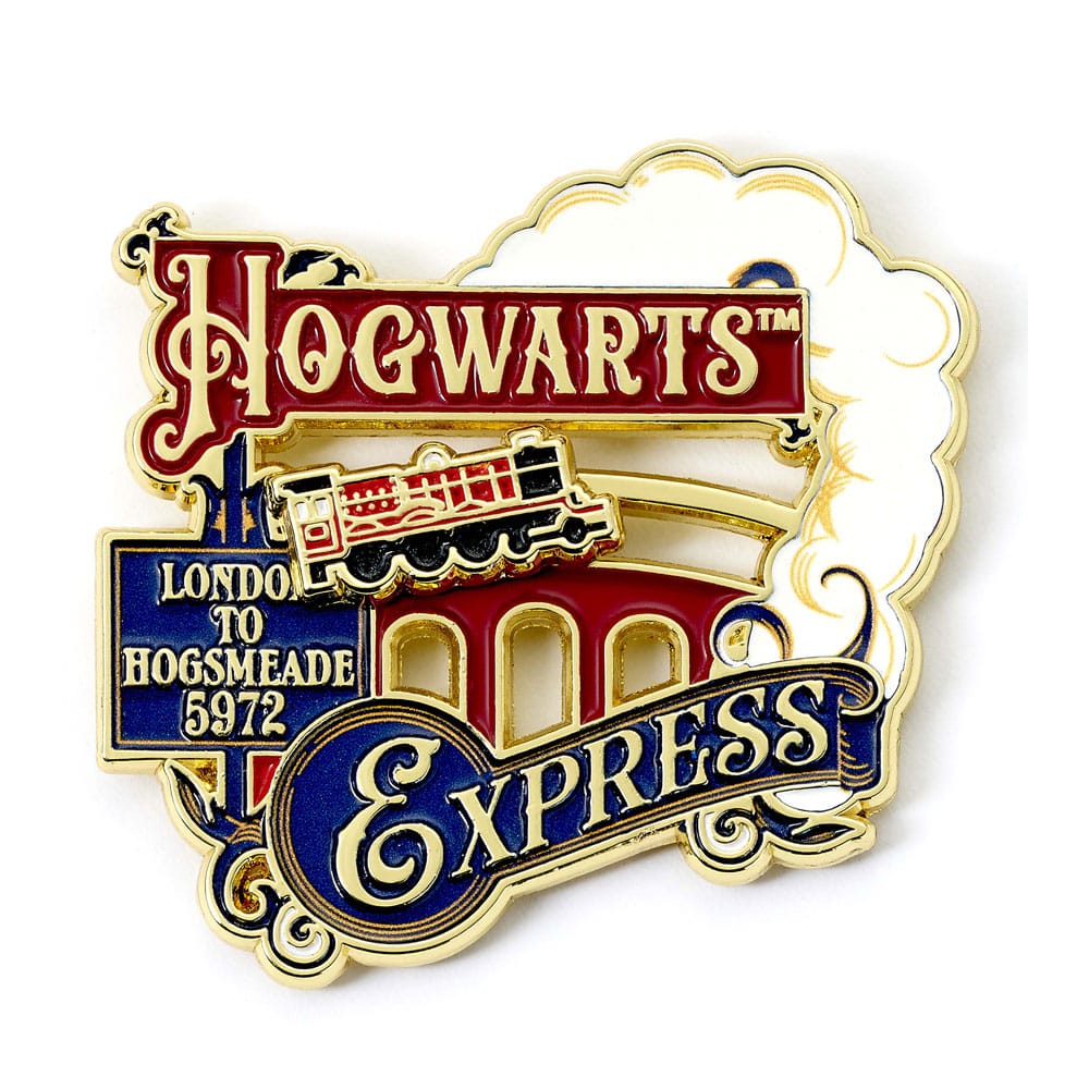 Harry Potter Spilla Badge Espresso Per Hogwarts (golden Tone) The Carat Shop