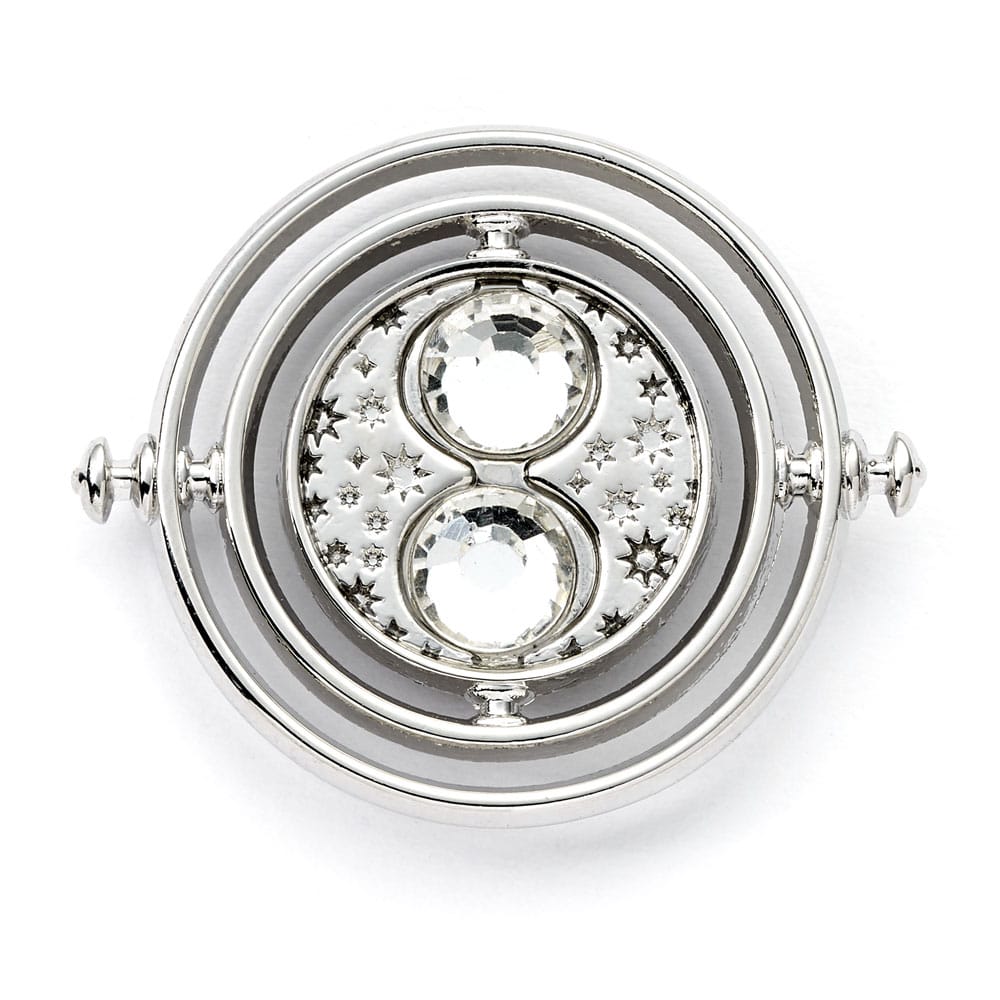 Harry Potter Spilla Badge Giratempo (silver Tone) The Carat Shop