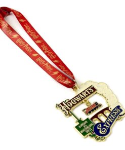 Harry Potter Tree Ornament Espresso Per Hogwarts (golden Tone) The Carat Shop