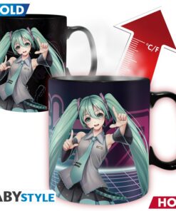 Hatsune Miku - Tazza Heat Change - 460 Ml - Hatsune Miku
