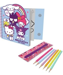 Hello Kitty E Friends Activity Agenda + Removable Case Bambino Licensing