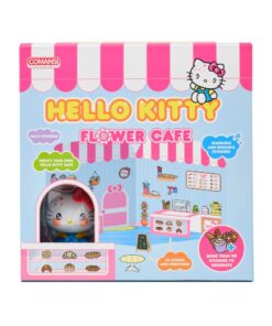 Hello Kitty E Friends Mini Figura Sticker House Hello Kitty Flower Café Comansi