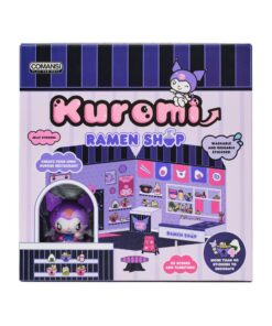 Hello Kitty E Friends Mini Figura Sticker House Kuromi Ramen Shop Comansi