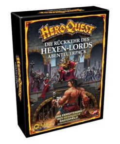 Heroquest Gioco Da Tavolo Expansion Heroquest Die Rückkehr Des Hexen-lords Quest Pack German Hasbro