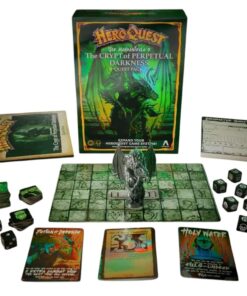 HEROQUEST LA CRIPTA DELL'OSCURITA' PERPETUA Espansione Gioco Da Tavolo Hasbro ITA