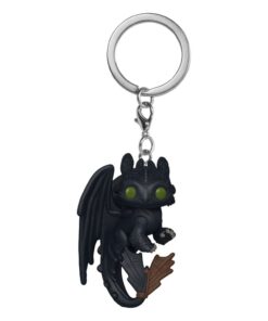 How To Train Your Dragon Lam Pop! Vinile Portachiavis 4 Cm Toothless  Funko