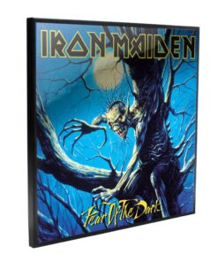 Iron Maiden Cristallo Clear Picture Fear Of The Dark 32 X 32 Cm Nemesis Now