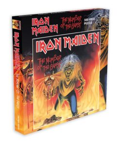 Iron Maiden Rock Saws Jigsaw Puzzle The Number Of The Beast Single (500 Pezzi) Nmr Distribution