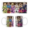 Jojo´s Bizarre Adventure Part 5: Golden Wind Ceramic Tazza Main Characters Sakami Merchandise