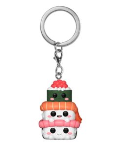 Kawaii Foodies Pocket Pop! Vinile Portachiavis 4 Cm Sushi Stack  Funko