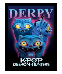 Kpop Demon Hunters Da Collezioneprint Framed Poster Derpy Pyramid International