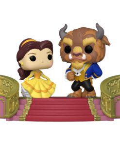 La Bella e La Bestia Funko Pop Vinile 2 Figure Belle & la Bestia Ballano 9 Cm