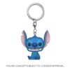 Lilo & Stitch Pocket Pop! Vinile Portachiavis 4 Cm Stitch  Funko