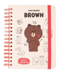 Line Friends A5 Agenda Erik