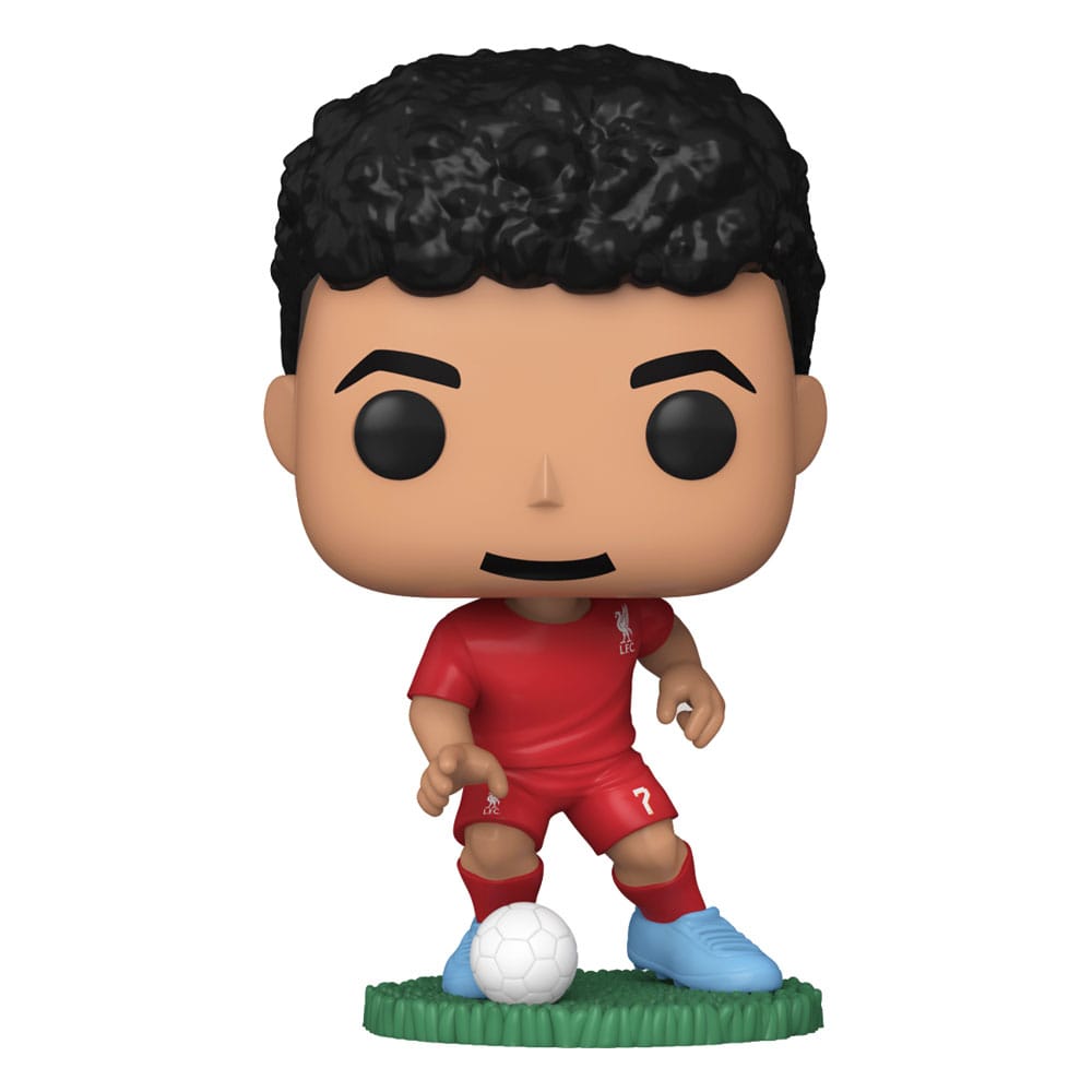 Liverpool F.c. Pop! Football Vinile Figura Luis Díaz 9 Cm Funko