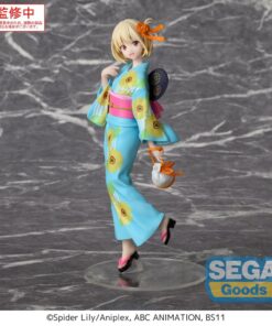 Lycoris Recoil Luminasta Pvc Statua Chisato Nishikigi Festival In Yukata 19 Cm Sega