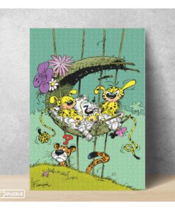 Marsupilami: 1000-piece Puzzle Marsupilami Plastoy