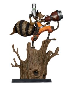 Marvel Collection Pvc Statua 1/6 Rocket Racoon (rocket Racoon: A Chasing Tale -1) 18 Cm Mcfarlane Toys