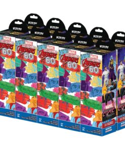 Marvel Heroclix: Avengers 60th Anniversary Booster Brick  Wizbambino