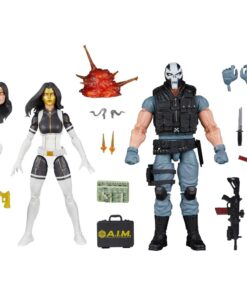 Marvel Legends Series Super Villains Madame Masque & Crossbones pack 2 figures 15cm Hasbro