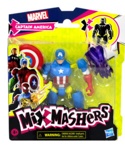 Marvel Mix Mashers Captain America Figura 12cm Hasbro
