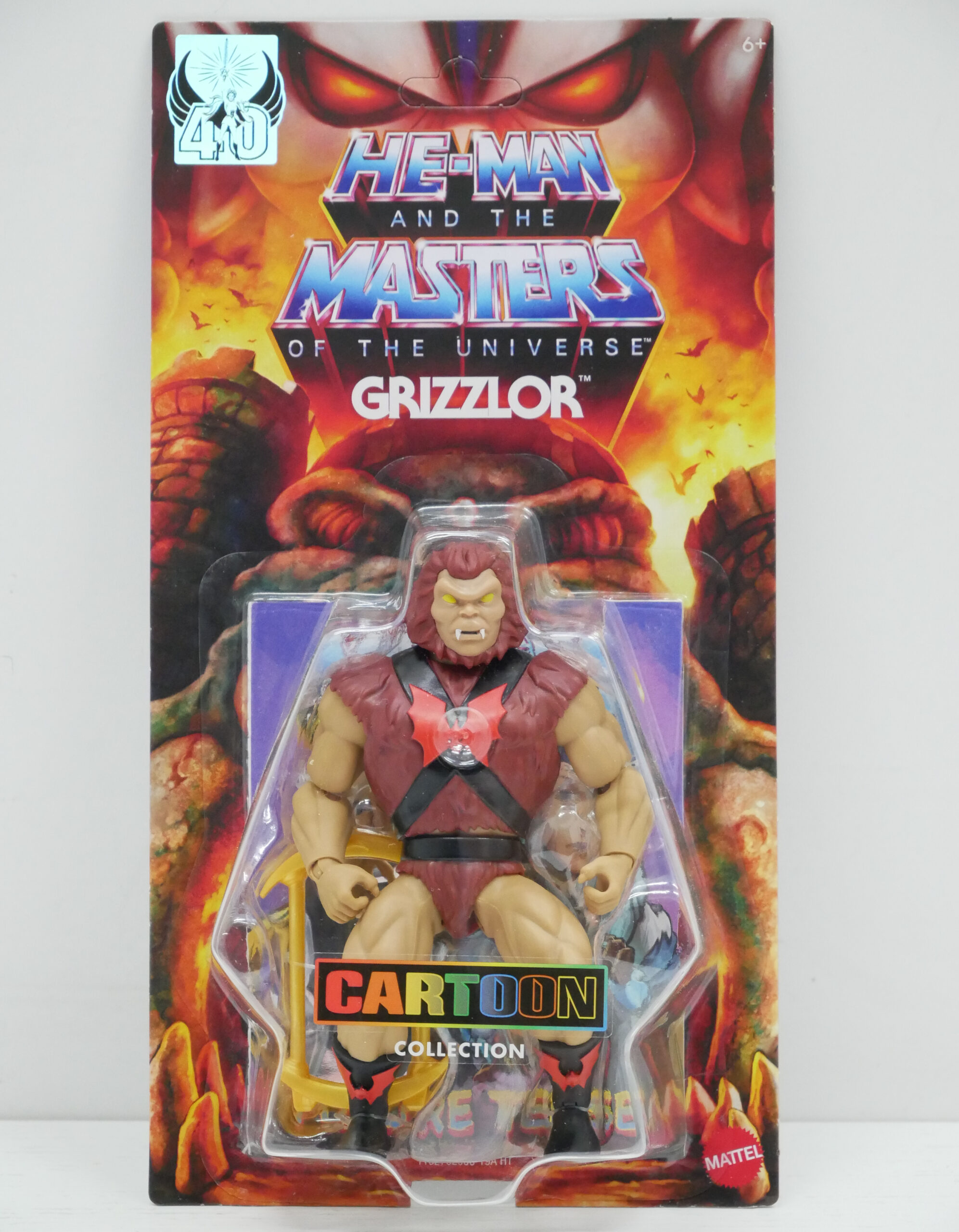 Masters Of The Universe Origins Action Figura Cartoon Collection: Grizzlor 14 Cm Mattel (Spedito in 24 ore)