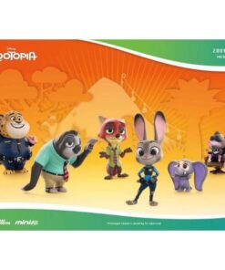 MEA ZOOTOPIA ESPOSITORE (6) Mini Figura Beast Kingdom