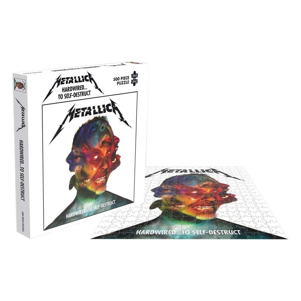 Metallica: Hardwired To Self-Destruct 500 Piece Jigsaw Puzzle NMR Distribution