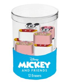 Mickey & Minnie Erasers 12-Pack Karactermania