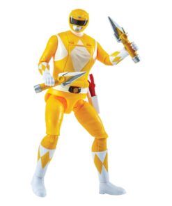 Mighty Morphin Power Rangers Action Figura Auto-morphin Yellow Ranger 12 Cm Playmates